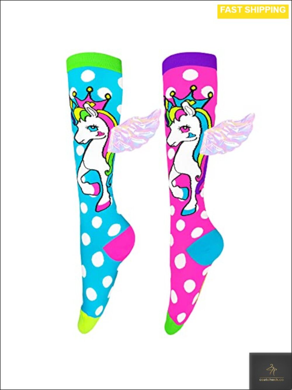 Knee-High Unicorn Socks for Kids & Adults